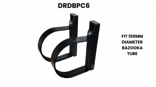 DRD Bolt-on Pipe Clamp 1 PAIR 150mm