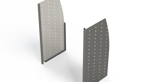 Upright Standard Curv900x400 Pair 1.2ZA