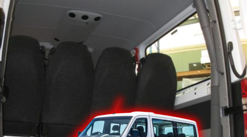IRB Mercedes Transfer Van Rear