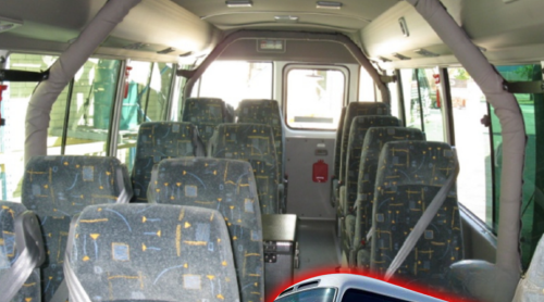 IRB Toyota Coaster Bus 7/08-on Front