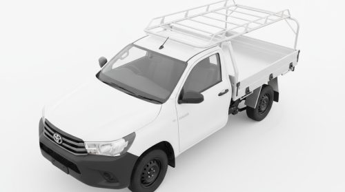 Standard Heavy Duty Tray back S/CAB ALUMINIUM Ute