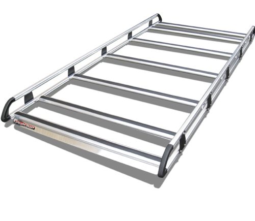 a dreamrider roof rack with black stripes