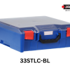 StorageTek Case Large Clear Lid PC c/w Dividers-Blue (33STLC-BL) - Image 4
