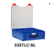 StorageTek Case Large Clear Lid PC c/w Dividers-Blue (33STLC-BL) - Image 5
