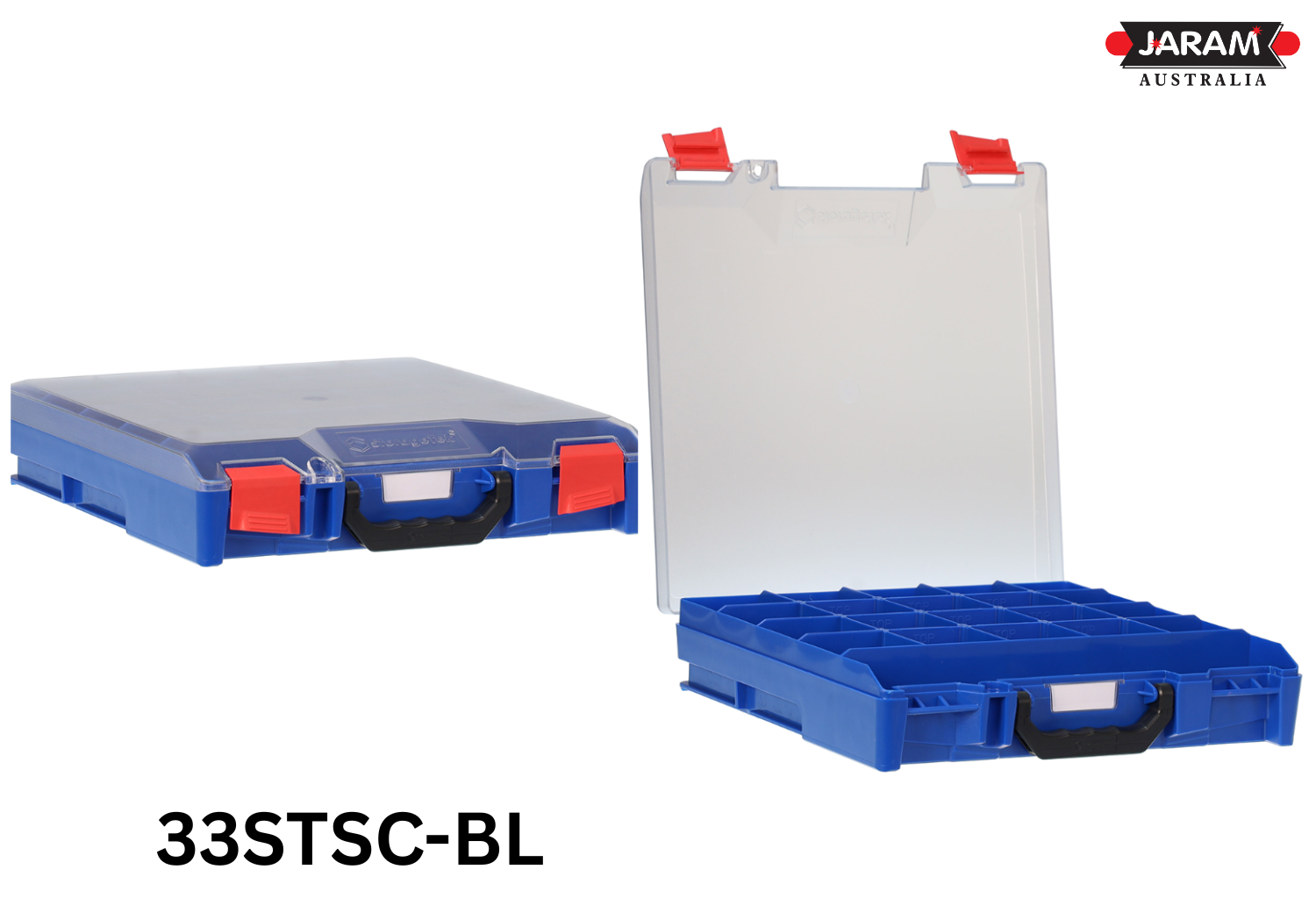 Storagetek Case Small PC Clear Lid-Blue (33STSC-BL) - Image 2