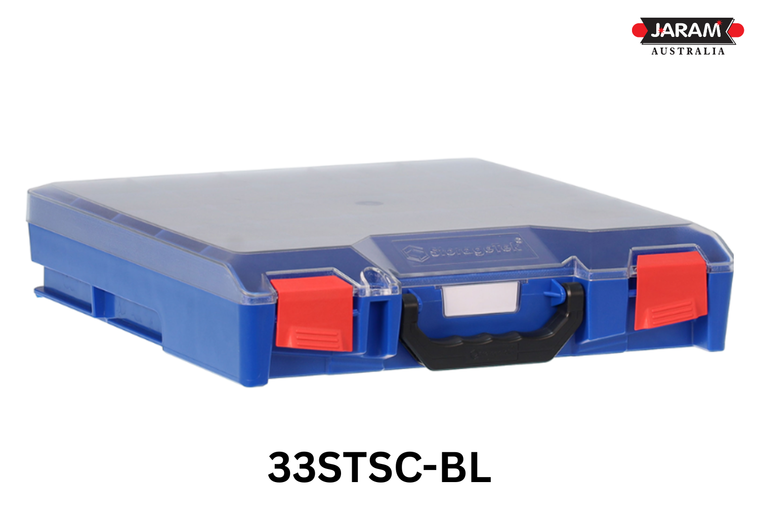 Storagetek Case Small PC Clear Lid-Blue (33STSC-BL)