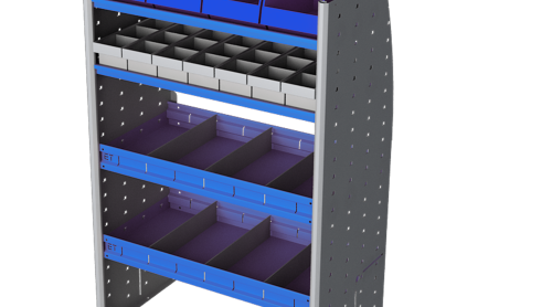 Jaram Edgetech Shelving 780 Single Kit 1E