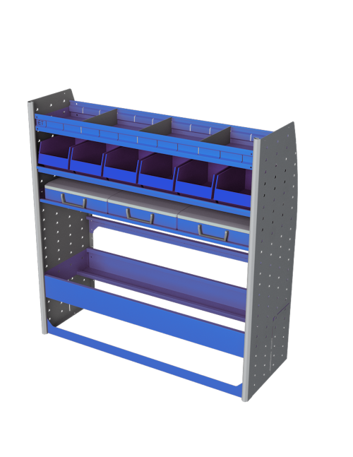 Jaram Edgetech Shelving 1170 Single Kit 2F (10444-01-02)