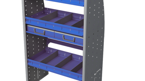 Jaram Edgetech Shelving 780 Single Kit 1G