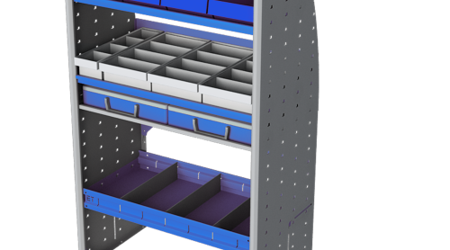 Jaram Edgetech Shelving 780 Single Kit 1H
