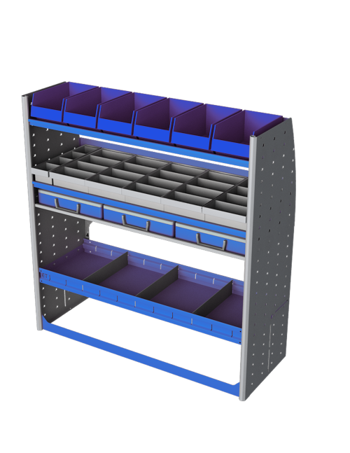 Jaram Edgetech Shelving 1170 Single Kit 2H (10446-01-02)