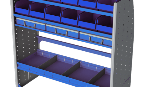 Jaram Edgetech Shelving 1170 Single Kit 2J (10447-01-02)