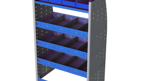 Jaram Edgetech Shelving 780 Single Kit 1A