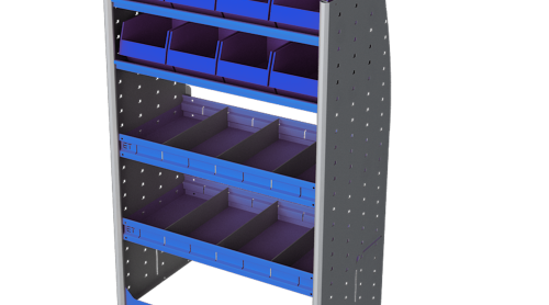 Jaram Edgetech Shelving 780 Single Kit 1B