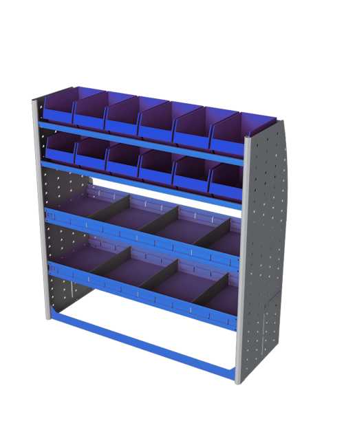 Jaram Edgetech Shelving 1170 Single Kit 2B (10440-01-02)