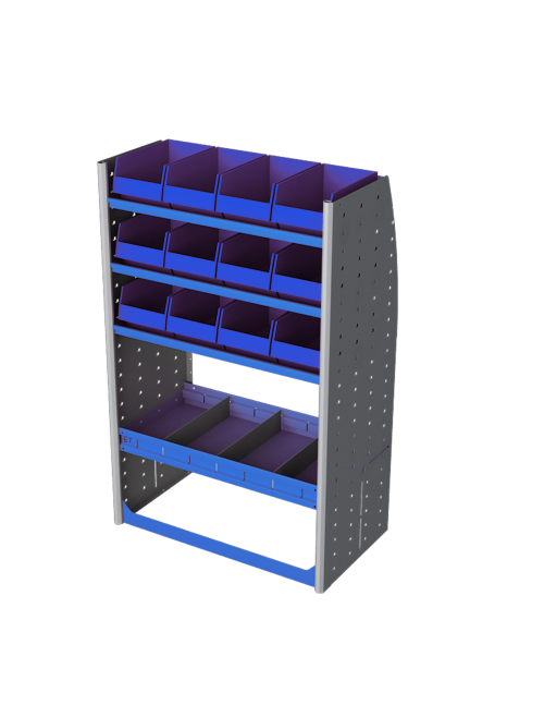 Jaram Edgetech Shelving 780 Single Kit 1C