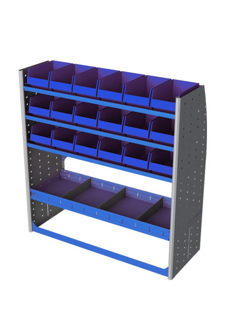 Jaram Edgetech Shelving 1170 Single Kit 2C (10441-01-02)