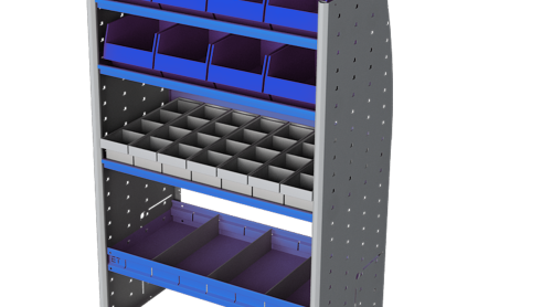 Jaram Edgetech Shelving 780 Single Kit 1D