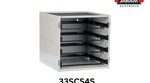 StorageTek Cabinet holds 4 x STS StorageTek small cases (33SCS4S)