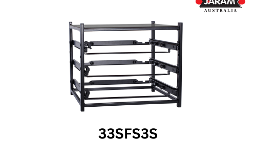 3 Small Drawer Frame Assembled (33SFS3S) StorageTek