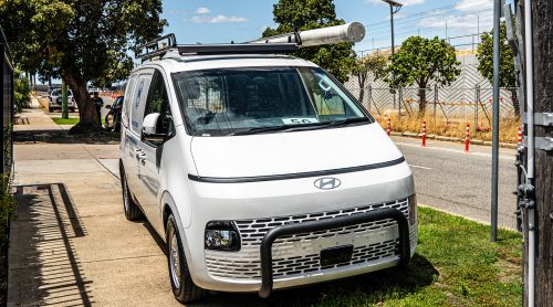 Hyundai Staria Van (2021- Current) Dreamrider Roof Rack Kit ( DRD28 with LBKIT145 )
