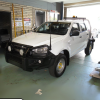 Isuzu D-Max & Mazda BT50 Gen 3 Dual Cab (2020-Current) Full Padding ROPS – Jaram Red Dirt Internal ROPS (Under 4500kg GVM) - Image 2