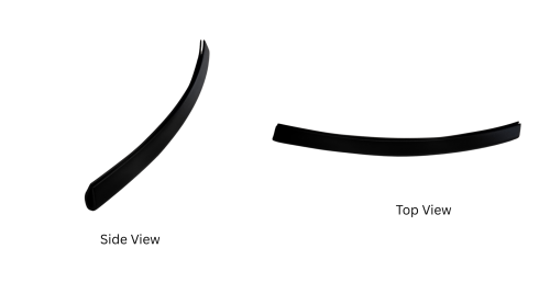 150mm Long Gutter Nylon Protector 5mm width For Gutter Mount ( TLRGN5 )