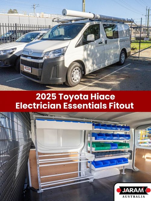Toyota Hiace LWB Electrician Fitout Package #1